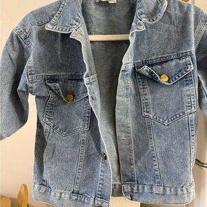 Little Posh Kids Mickey Jean Jacket